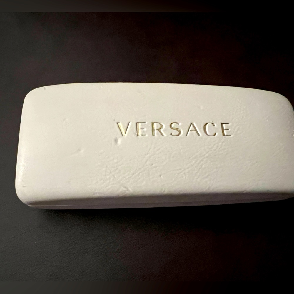 Versace Prescription Glass Case with 1 little dent as shown in the pic